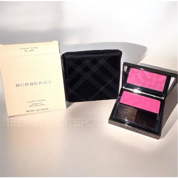 Burberry Light Glow Natural Blush - Coral Pink No. 09 - Picture 1 of 5